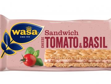 Wasa Sandwich Tomate Basilikum 37 Gramm