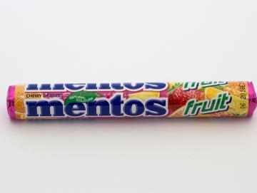 Mentos Frucht Rolle 38 Gramm