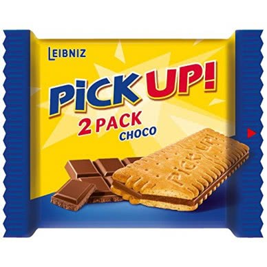 Bahlsen Pick Up Choco 2 Pack, 56 g