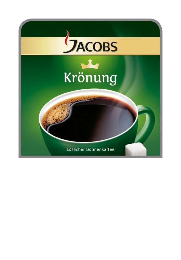Jacobs Krönung schwarz/Zucker