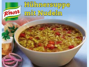 Knorr Hühnersuppe m. Nudeln