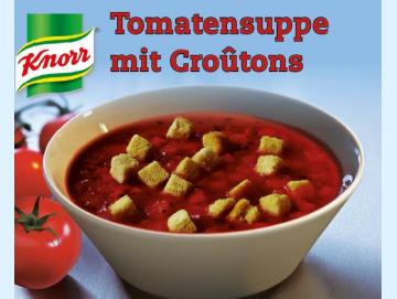 Knorr Tomatensuppe m. Croutons