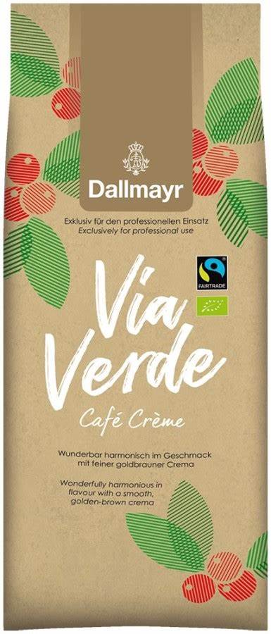 Dallmayr Cafe Crema Via Verde Ganze
