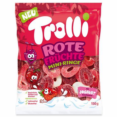 Trolli  Rote Früchte Miniringe 150 g
