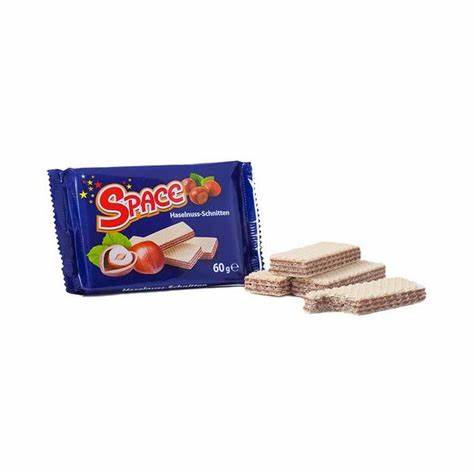 Space Haselnuss-Schnitten 60 g