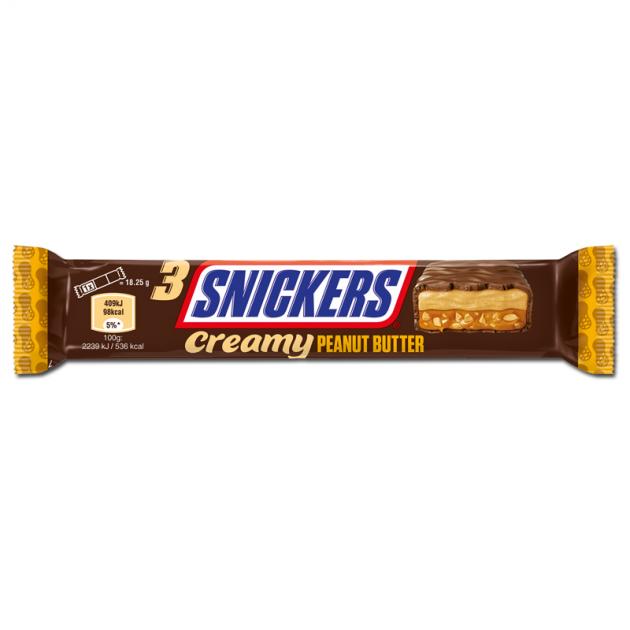 Snickers Trio Peanut Butter 54,7 g