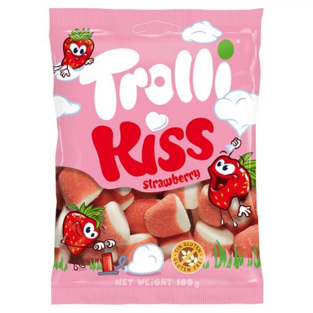 Trolli Kiss Erdbeeren 319439 100g
