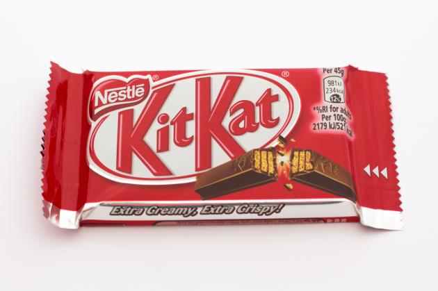 Kitkat 24 er 41,5 Gramm
